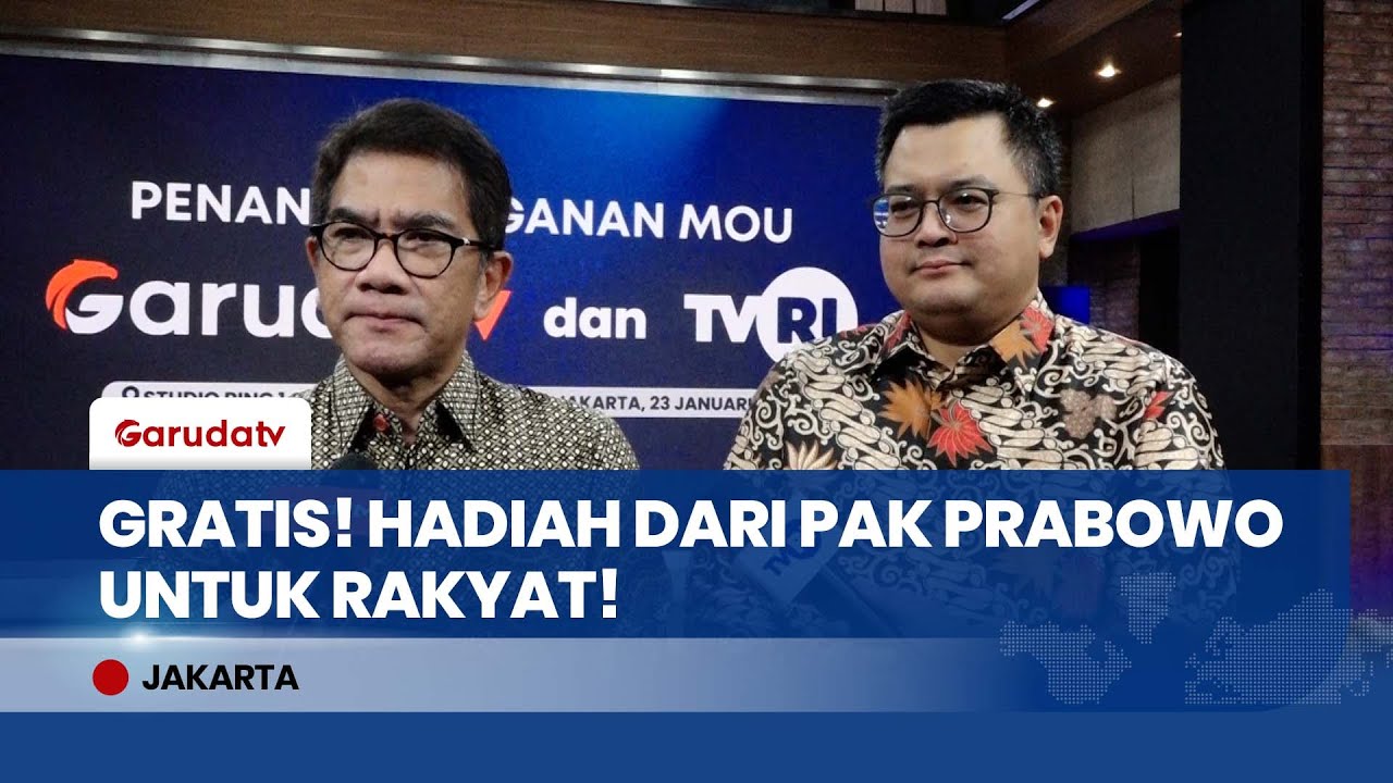 Garuda TV dan TVRI Sepakati Kolaborasi Strategis Untuk Meriahkan Piala Dunia 2026