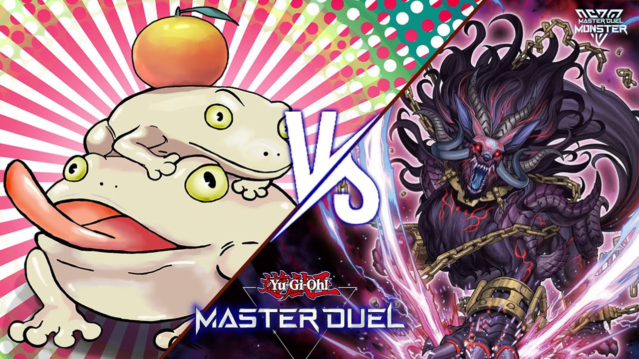 THIS IS TOADALLY AWESOME!! PALEO FROG VS UNCHAINED EPIC MATCH DUEL [YU-GI-OH! MASTER DUEL]
