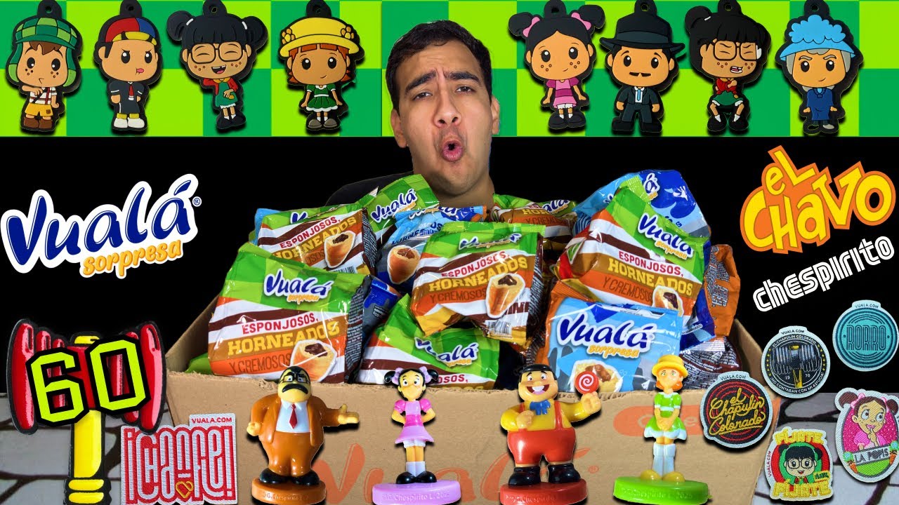ABRI UNA CAJA VUALA SORPRESA CHAVO DEL 8 CHESPIRITO | INCREIBLEE !!