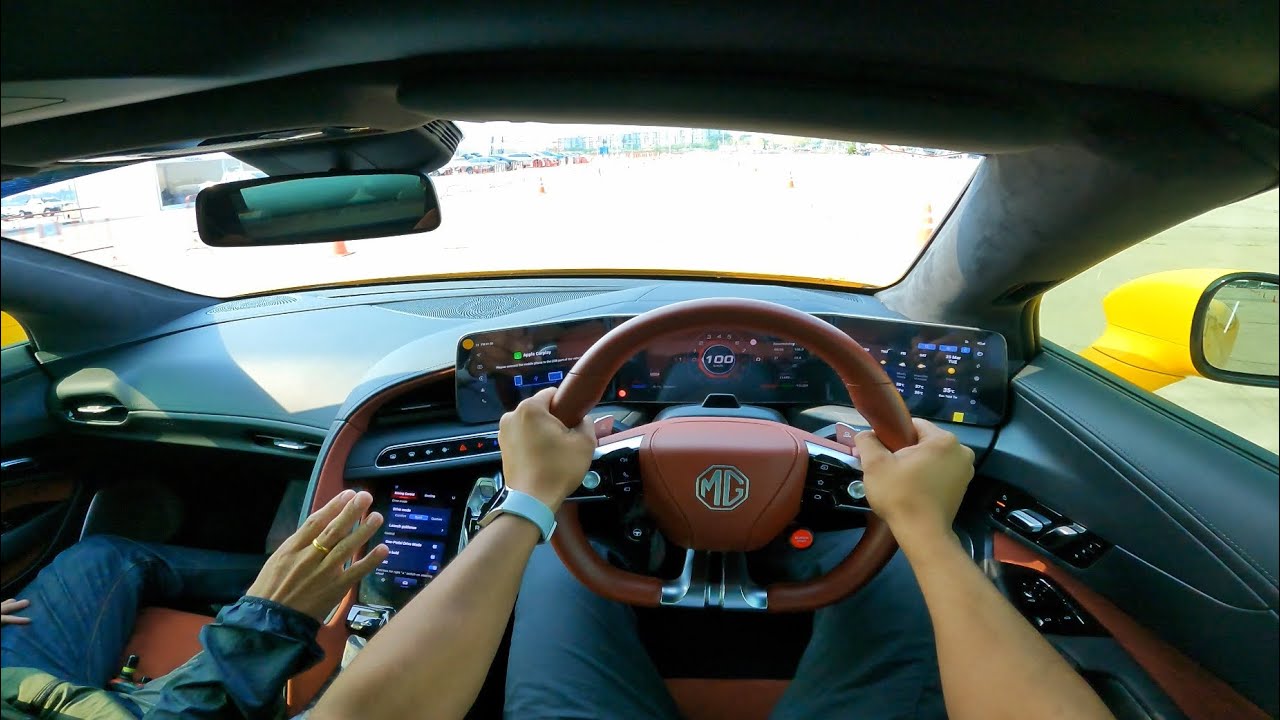 Exclusive: MG Cyberster First Drive Review: 0 To 120 Test - Fastest Car In India Under 70 Lakhs !