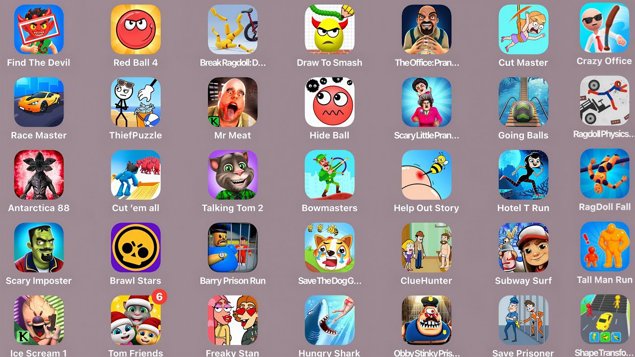 Find the Devil, Thief Puzzle, Going Balls, Mr Meat, Barry Prison Run, and many more exciting games!