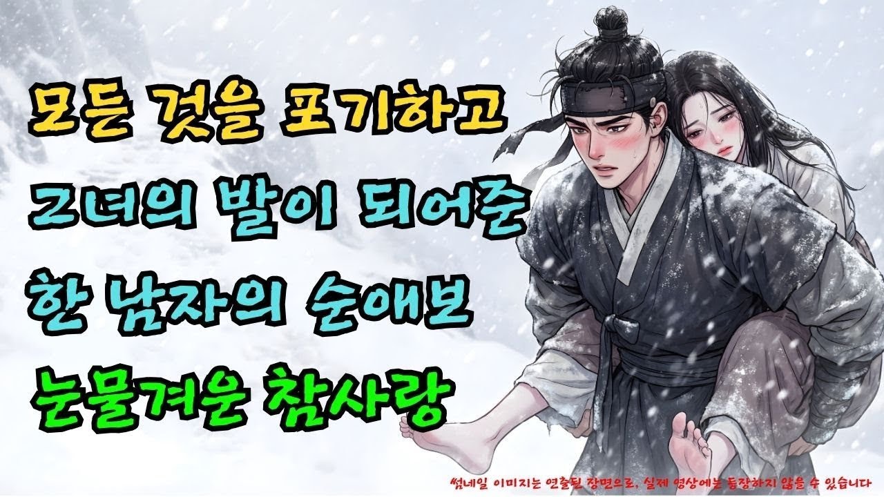 거지 소녀를 업은 날부터 운명이 흔들렸다, 조선 최고 부자의 숨겨진 결말 | 야담·민담·전설·설화·옛날이야기·야사·오디오북