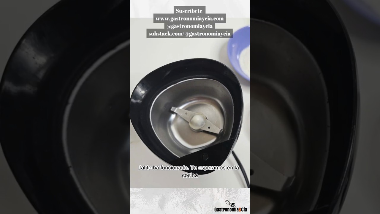Truco de cocina: Limpiar el molinillo de caf&eacute; f&aacute;cilmente