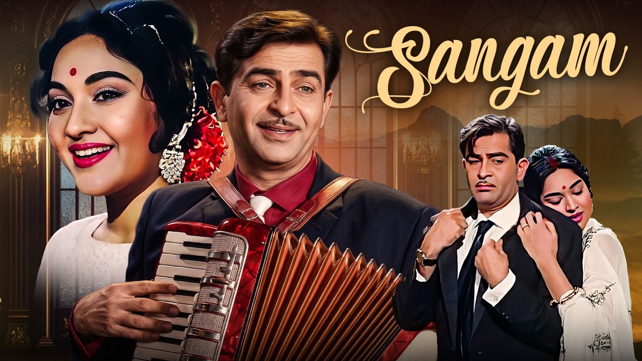 🌹 Raj Kapoor Tribute | Sangam (1964) Full Movie 4K | Raj Kapoor, Vyjayanthimala, Rajendra Kumar