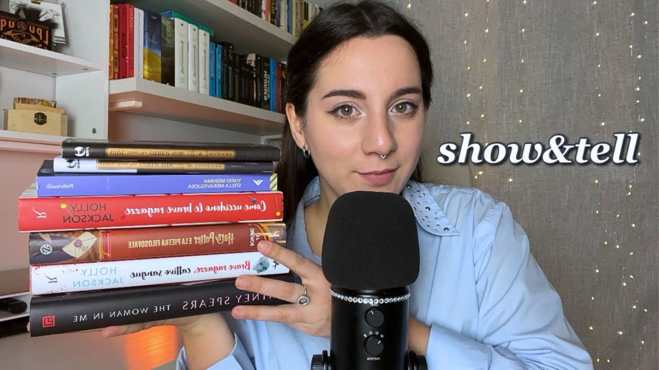 ASMR | ♡ LE MIE ULTIME LETTURE ♡ books show&tell, whispering