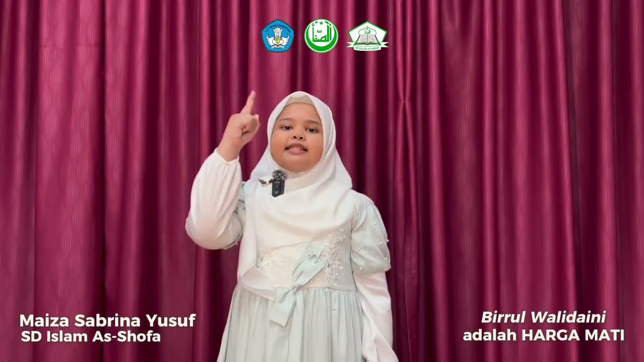 BIRRUL WALIDAINI ADALAH HARGA MATI #PAIFAIR2025 | Maiza Sabrina Yusuf (SD Islam As Shofa Pekanbaru)