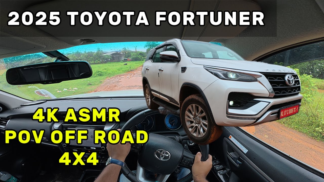 TOYOTA FORTUNER 2025 TOP POV DRIVE  4X4 REVIEW ( New top model base model price car review )