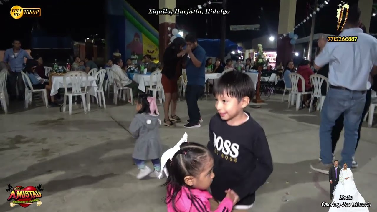 PRESENTACION DEL GRUPO AMISTAD EN LA BODA DE ONORIA Y JOSE MACARIO XIQUILA HUEJUTLA HGO
