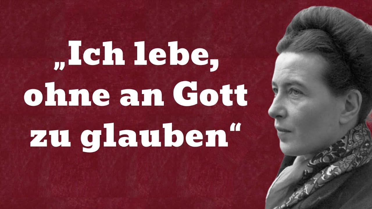 Eine Welt ohne Gott: die Leere, die Simone de Beauvoir frei machte