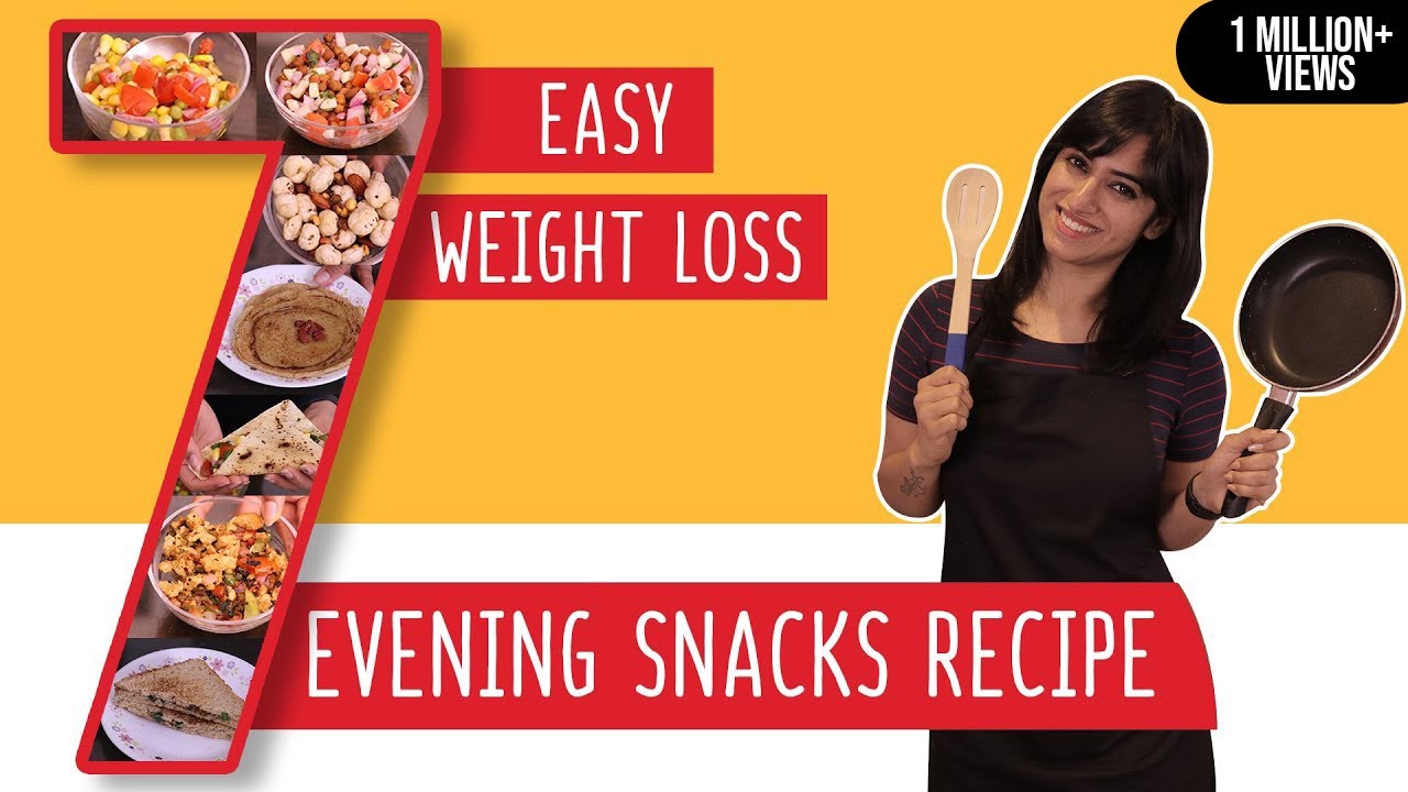 7 Evening Snacks Recipes for Weight Loss | Easy and Tasty | GunjanShouts