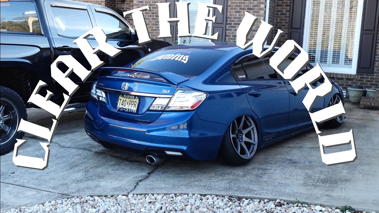 THE CIVIC GETS CLEAR LED LIGHTS