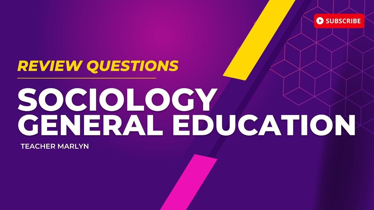 GENED (Sociology) Discussion
