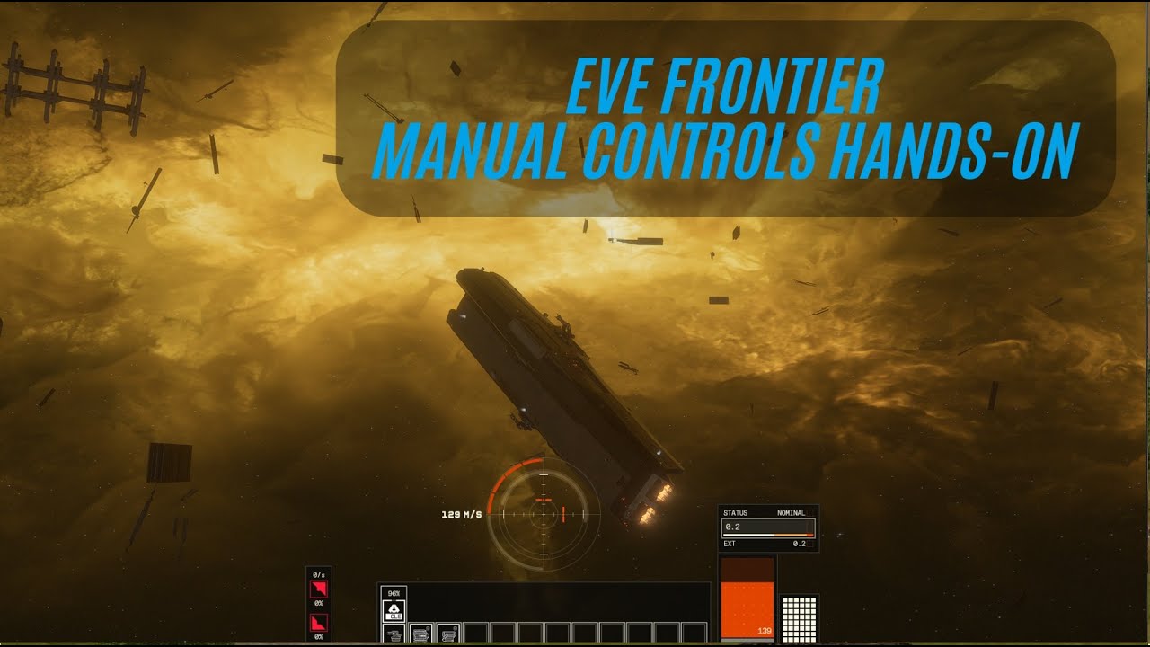 EVE Frontier \\ Тест ручного управления