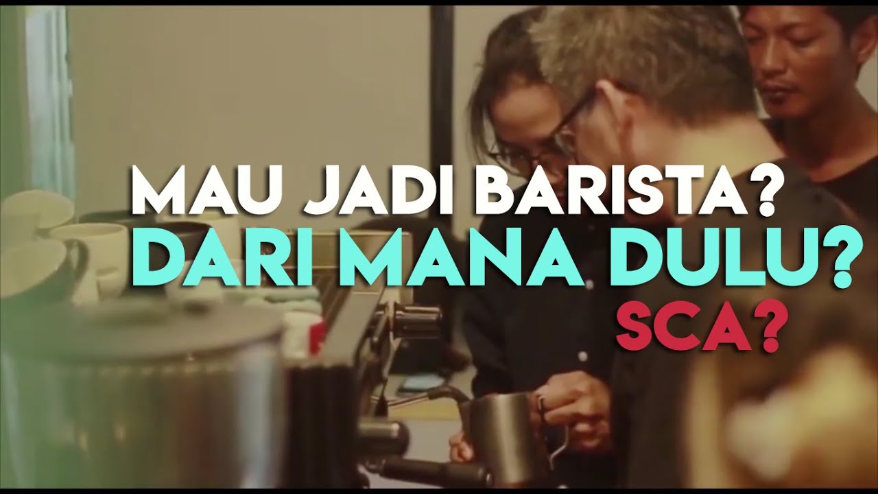 HAL DASAR BELAJAR BARISTA