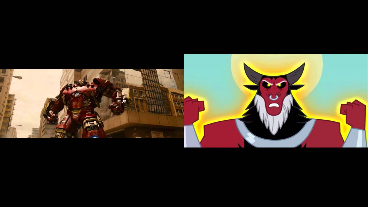 Avengers: Age of Ultron Trailer Ponified (Version 2) Side By Side Version