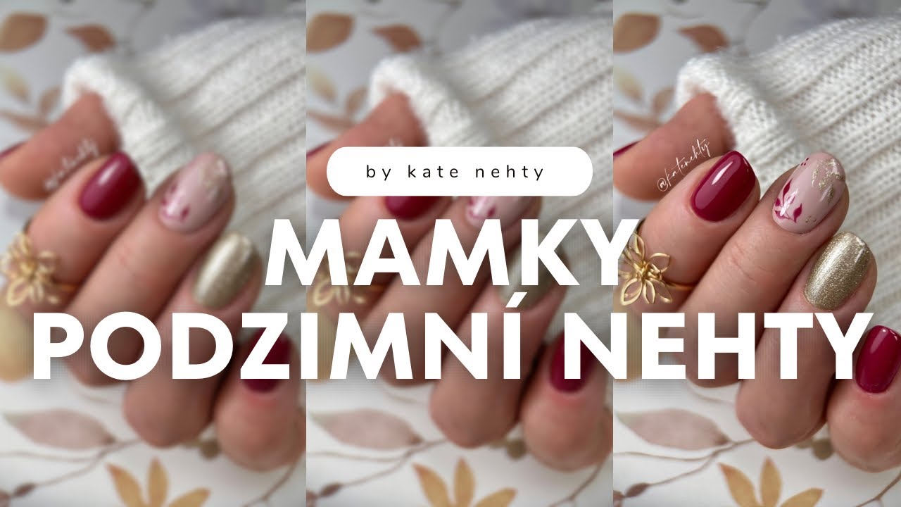 Mamka m&aacute; zdoben&eacute; podzimn&iacute; nehty?! 💅🏻😱 Doplněn&iacute; s JZ nails | Ciz&iacute; ruce #115 | Kate nehty