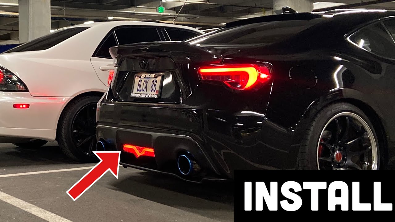 FRS/BRZ/86 Fourth Brake Light Install