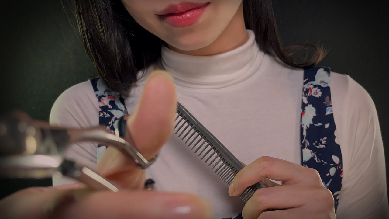Щекотно ухо парикмахерскую ✂