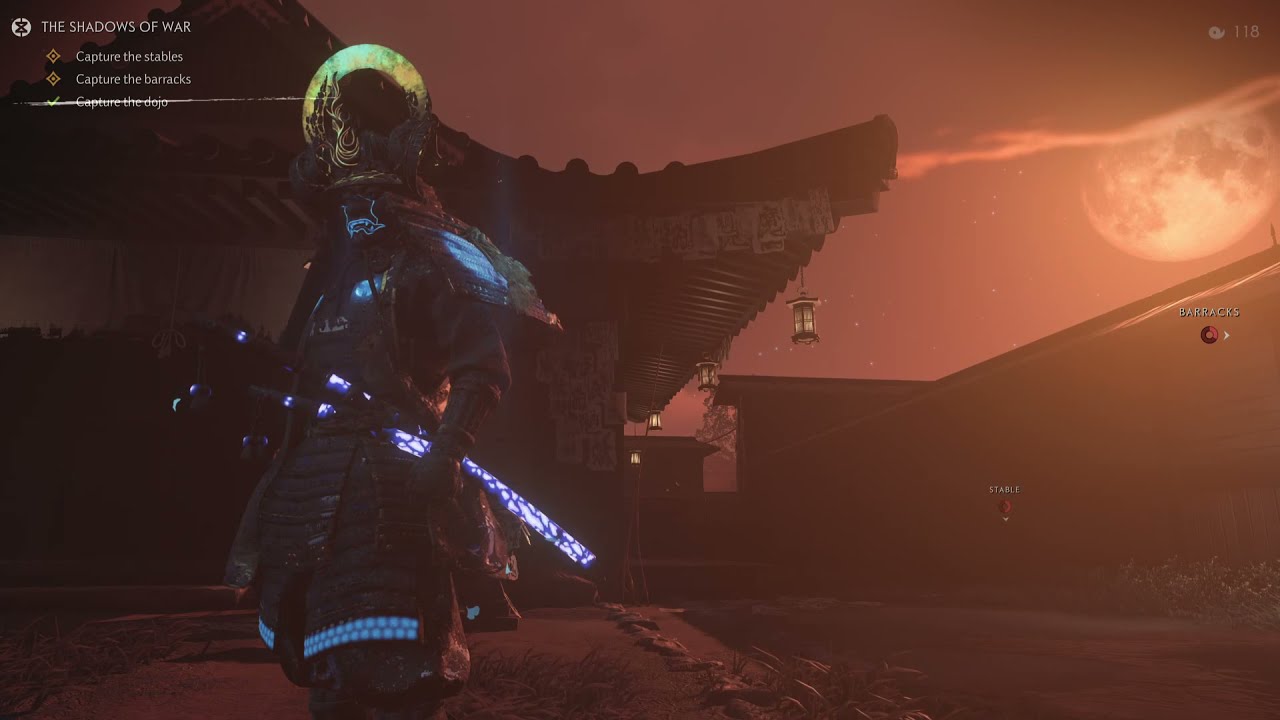 Ghost of Tsushima Legends Samurai Broken Fire Resolve Build Showcase