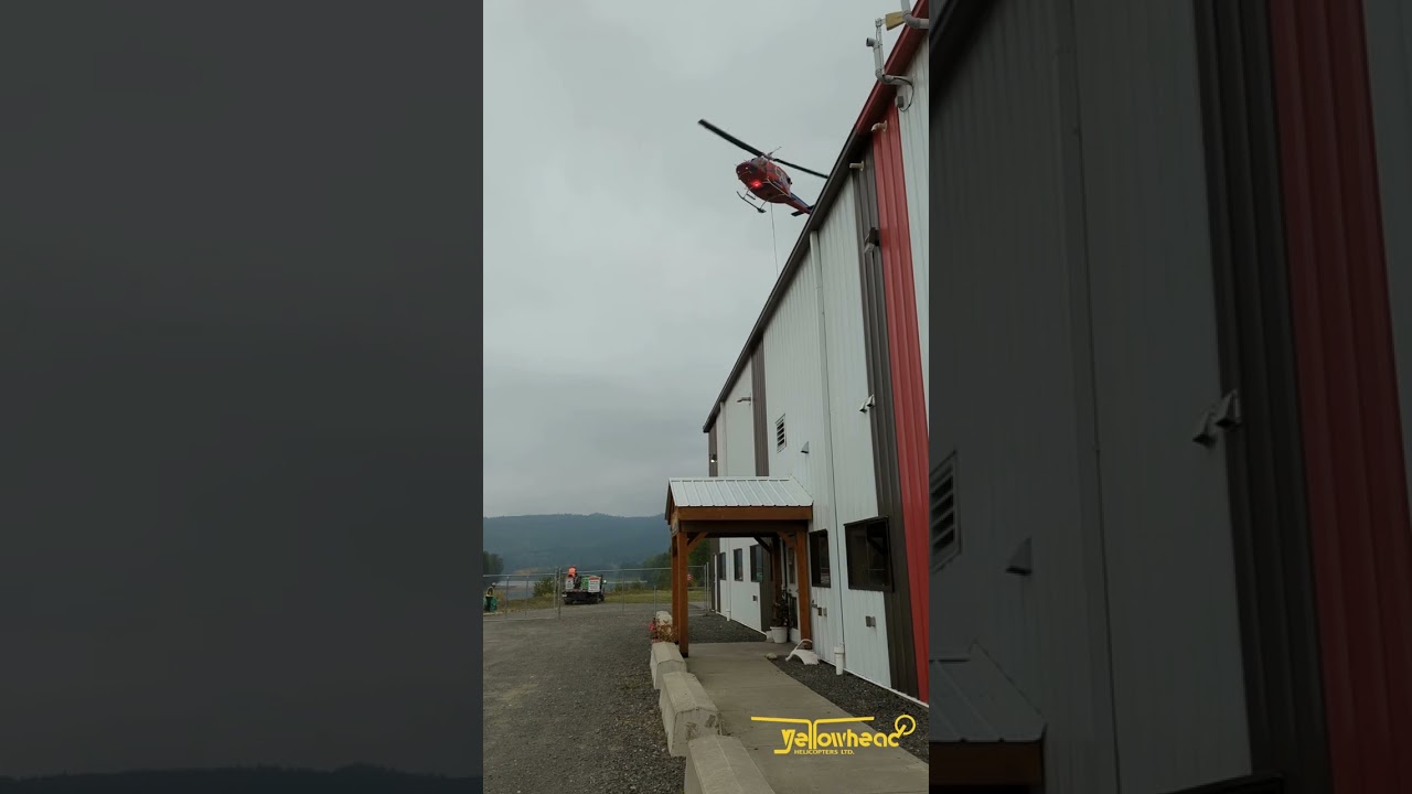 Bell 212 slinging loads from the Terrace BC base #bell212 #helicopters #helicopterlife