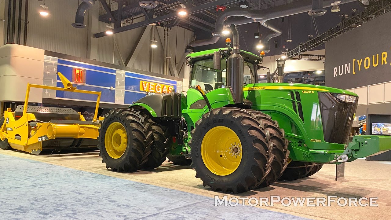 John Deere 9620 R 670HP 15L Cummins QSL Scraper Tractor