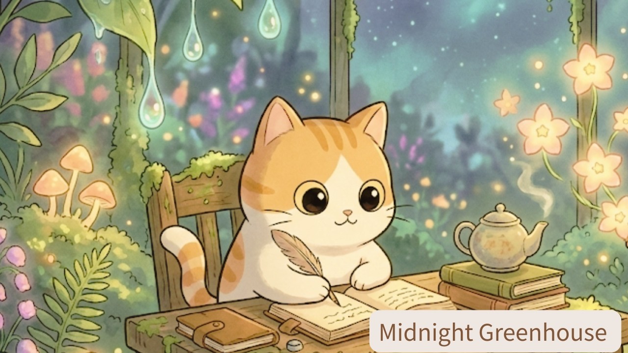 Midnight Greenhouse | Deep Focus Lofi for Study & Work