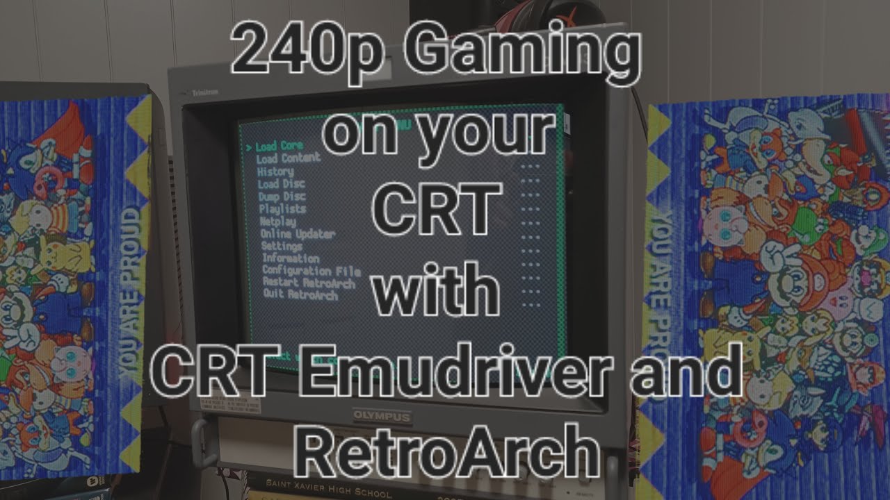 240p Gaming on your CRT with CRT Emudriver and RetroArch