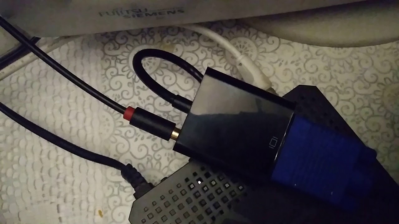 Jak podłączyć monitor do dekodera poprzez adapter HDMI-VGA?