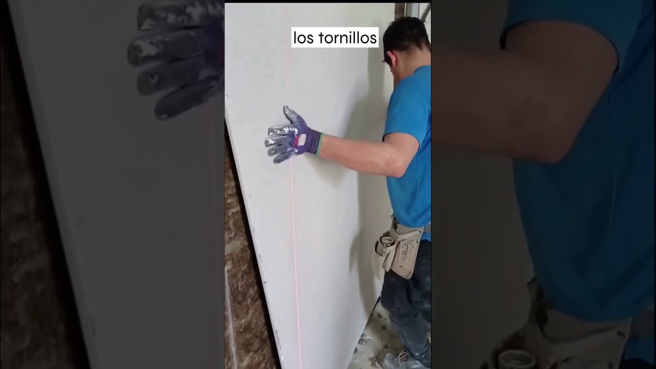 Como poner las placas de drywall pladur
