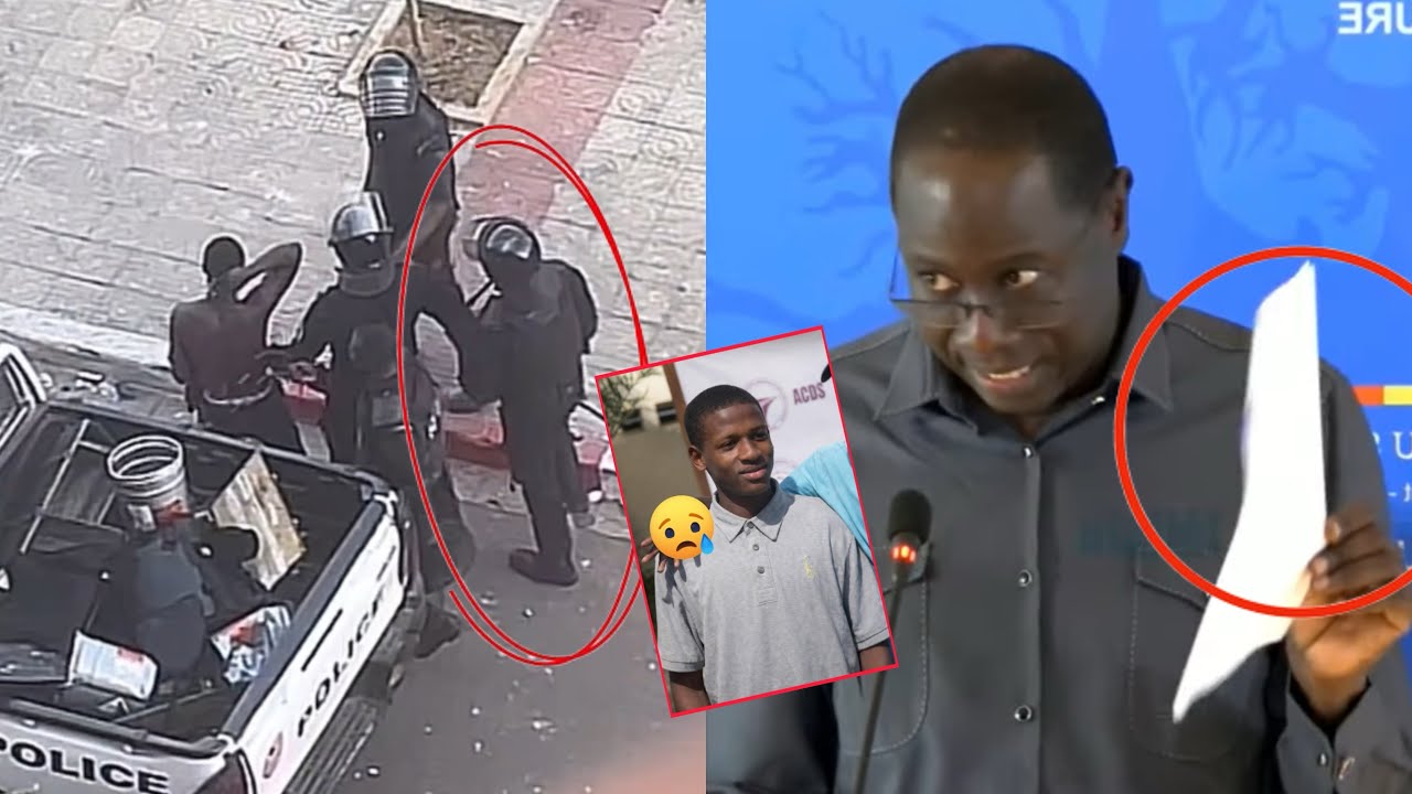 Policer yi liñu def… » M0rt de l’étudiant Abdoulaye Ba : le ministre Daouda Ngom sort de son silence