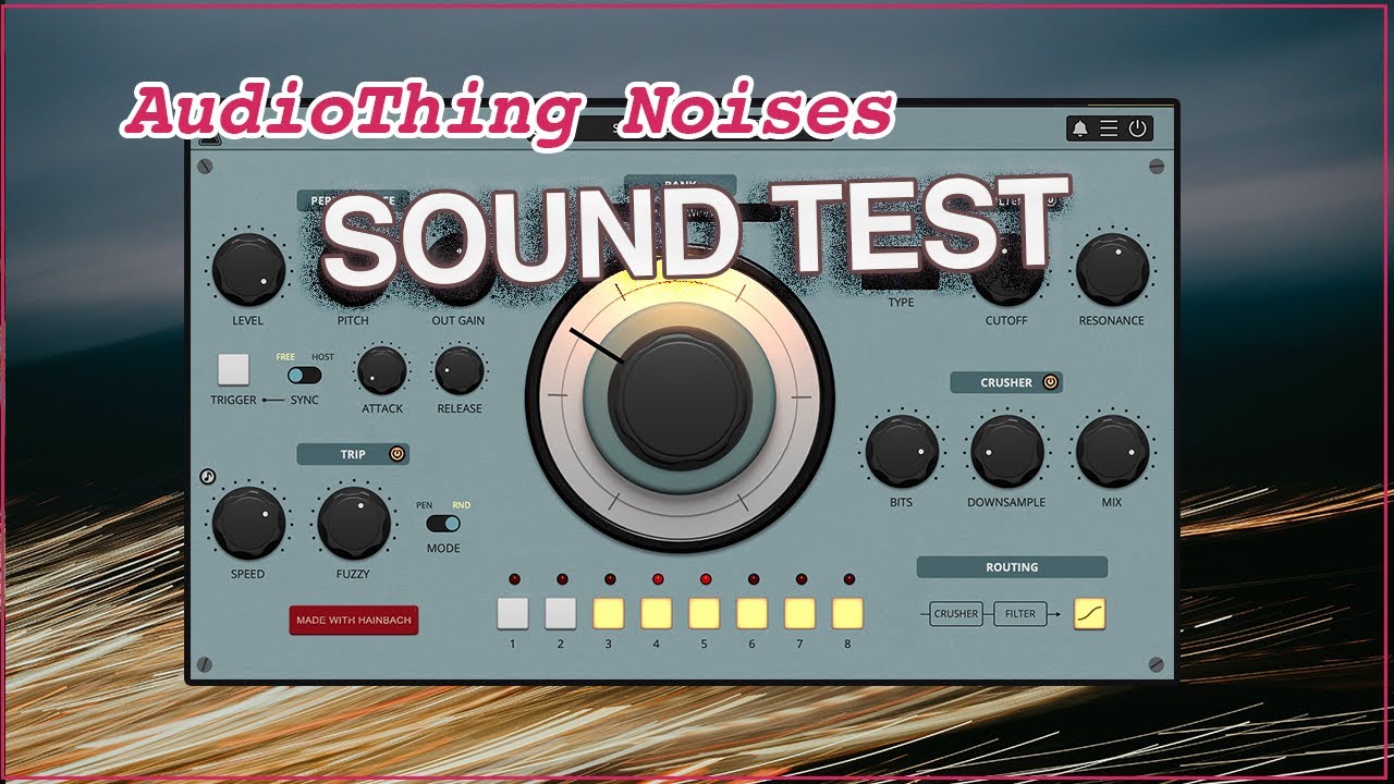 AudioThing Noises Sound Test  (No Taking)