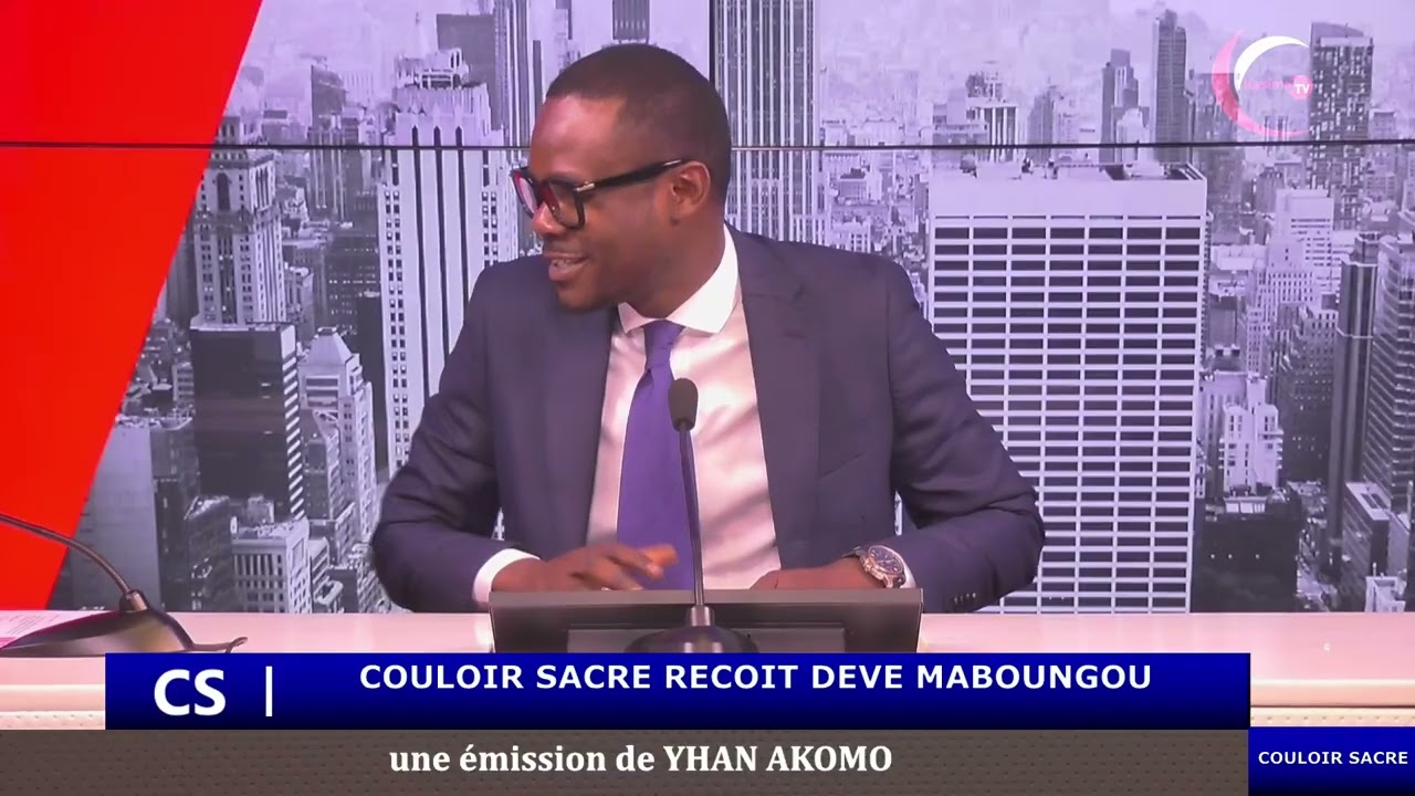 COULOIR SACRÉ REÇOIT DEVE MABOUNGOU EXPERT EN INTELLIGENCE ÉCONOMIQUE ET...