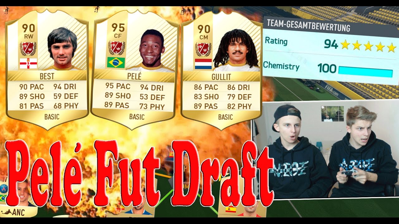 FIFA 17 - HEFTIGE PELÉ FUT DRAFT CHALLENGE!!⚽💪⚽ vs. FIFAGAMING! - FUSSBALL (DEUTSCH) | CLAAS