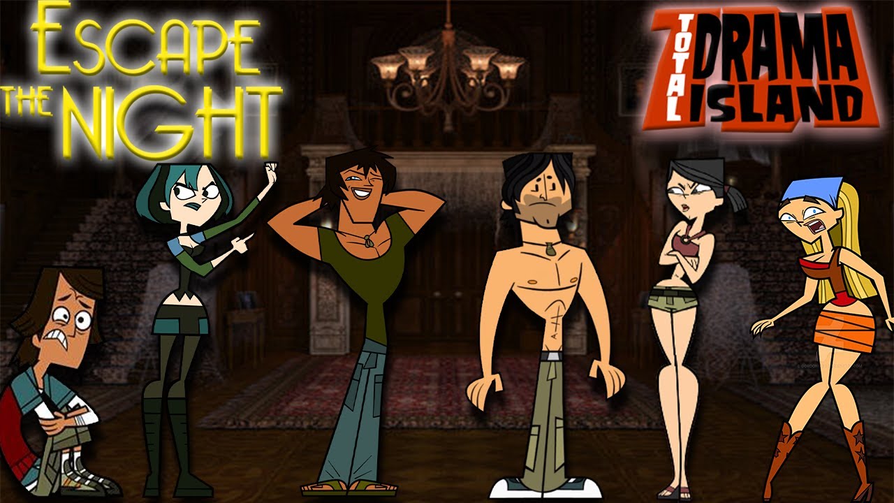 WHAT IF Total Drama Island Contestants Were Guests On Escape The Night?