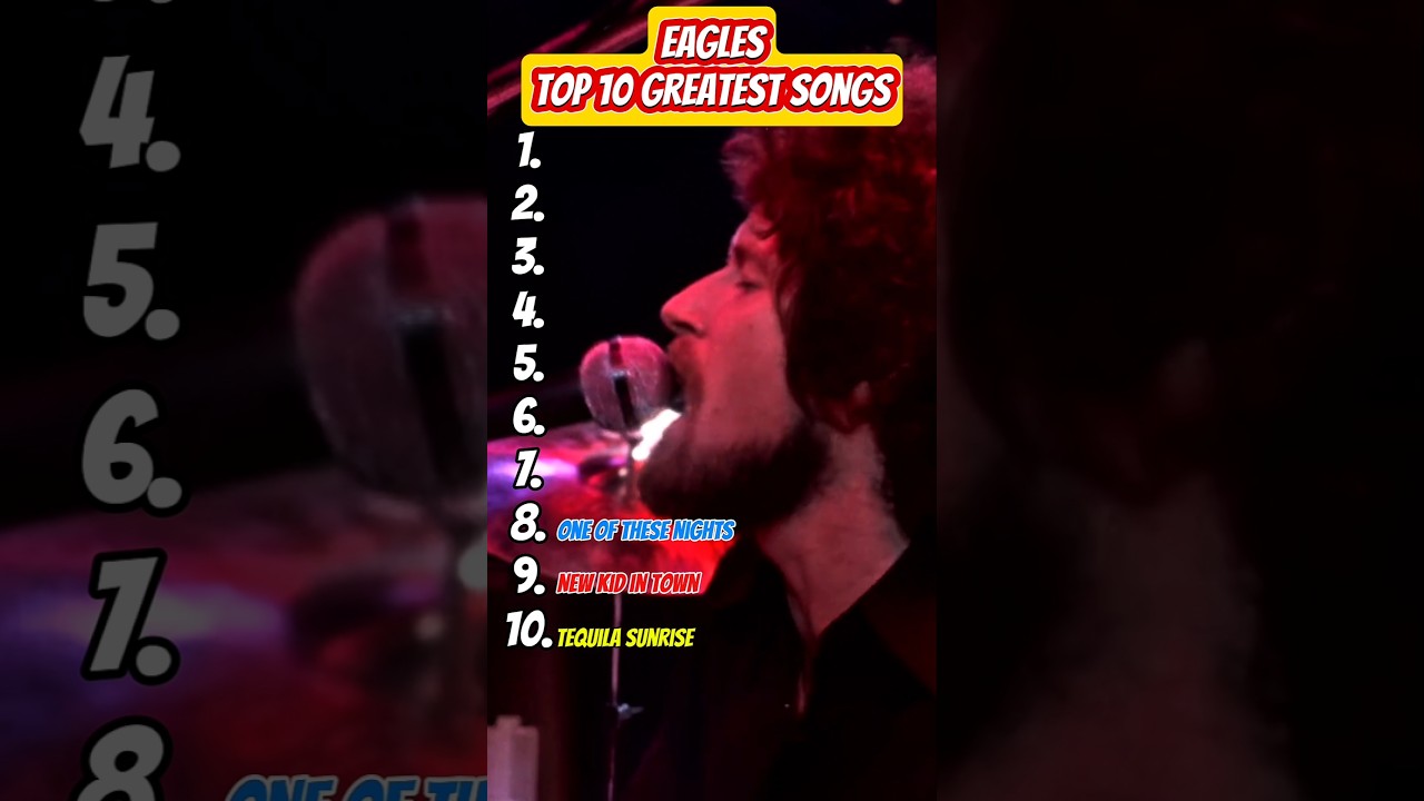 Eagles Top 10 Greatest Hits &mdash; The Ultimate Countdown 🎸🎶 #Eagles #Top10Songs #ClassicRock #shorts