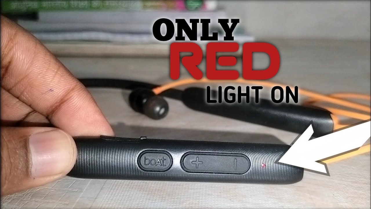 How to fix only red light showing issue ??🏆 || Only red light show Bluetooth headphon 