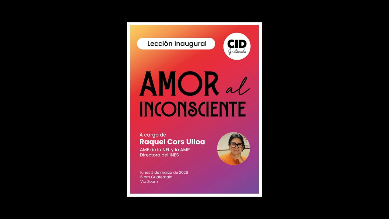 Lección inaugural de Raquel Cors Ulloa