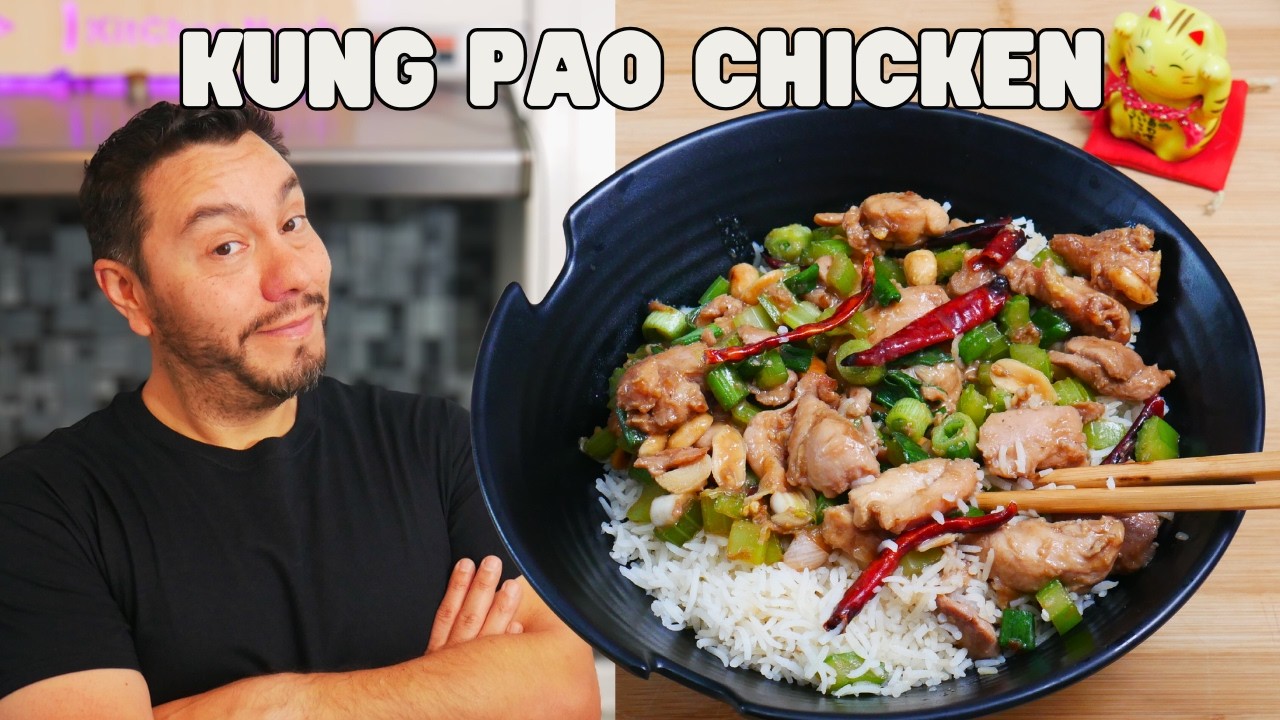 KUNG PAO CHICKEN: &iexcl;Mejor que el de Panda Express!