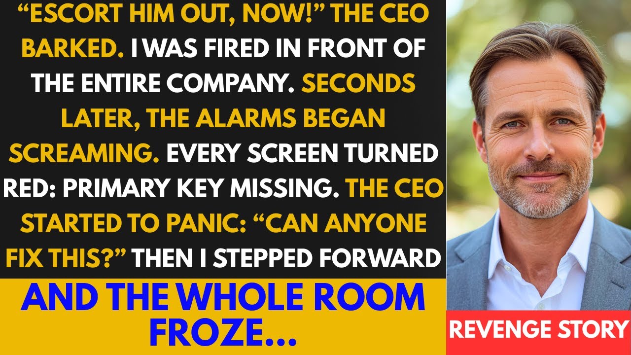 I Got Fired In Front Of The Whole Company. Then The Alarms Blared Loudly | Office revenge