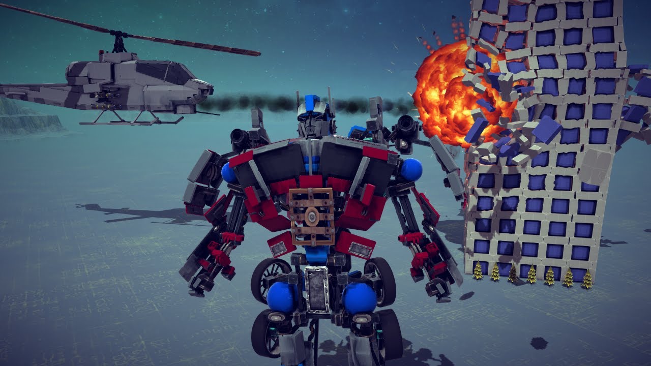Satisfying Random Destruction #5 (Legacy) Feat. Transformer Masterpieces | Besiege