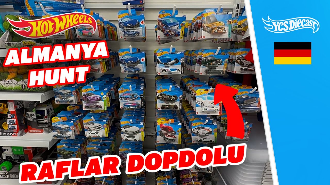 Aradığımız tüm yeni Hot Wheelsları bulduk! - Almanya Hot Wheels Hunt