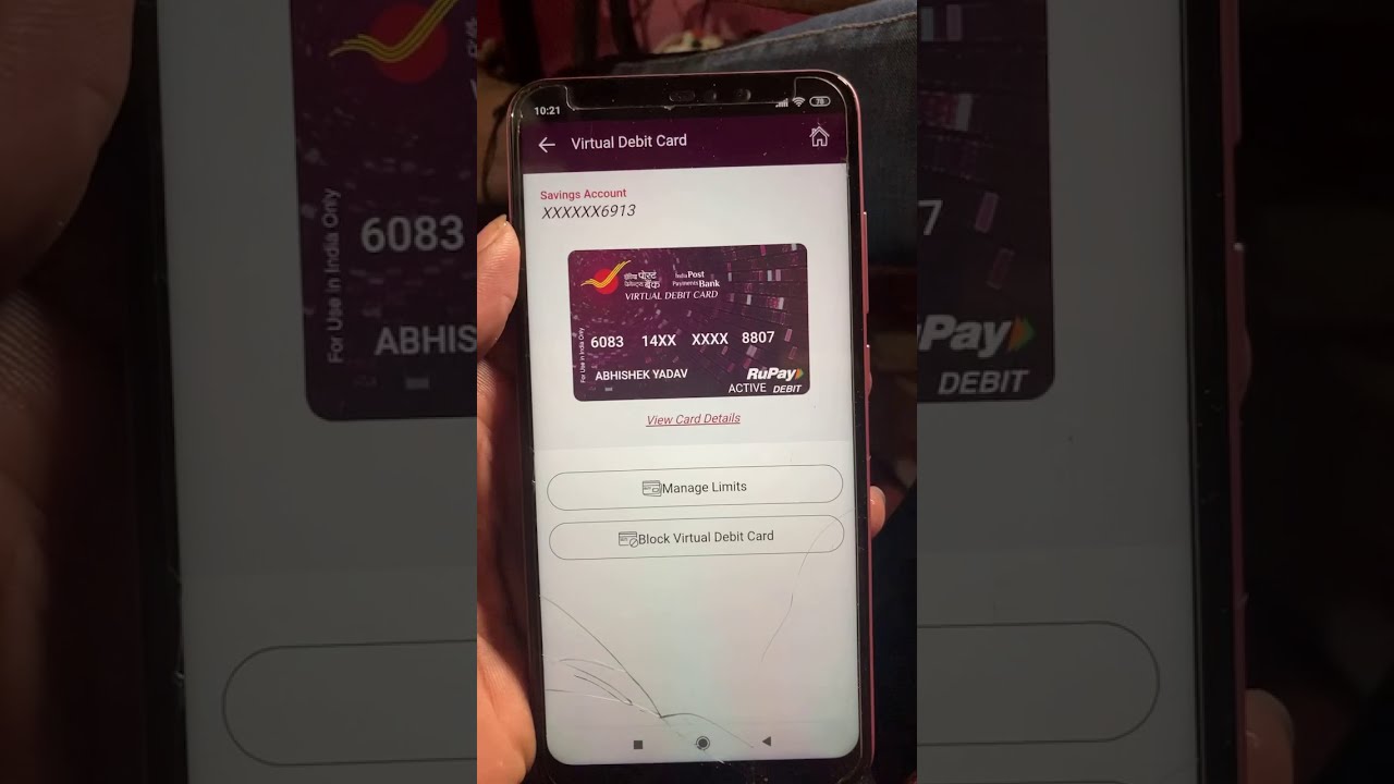 india post payment bank atm card #shorts ippb virtual debit card aytech
