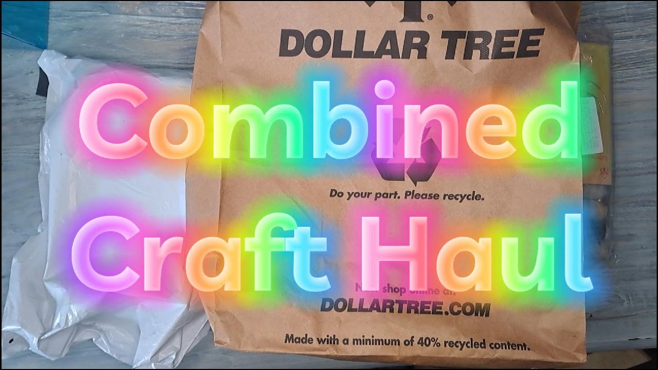 Craft Haul: Temu, Dollar Tree, Amazon
