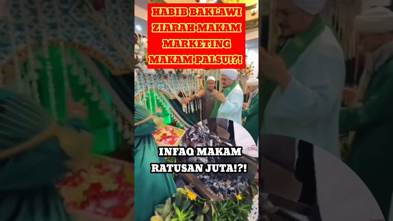 ADA MARKETING MAKAM HABIB PALSU!?! 