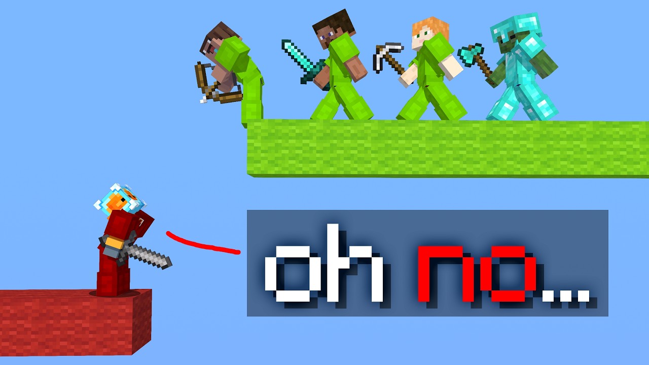 I Survived the Worst Minecraft Bedwars Challenge.
