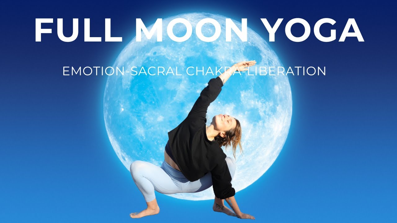 🌕Full Moon in Scorpio Yoga | Yin & Gentle Vinyasa to release tension and stuck emotion 🌊