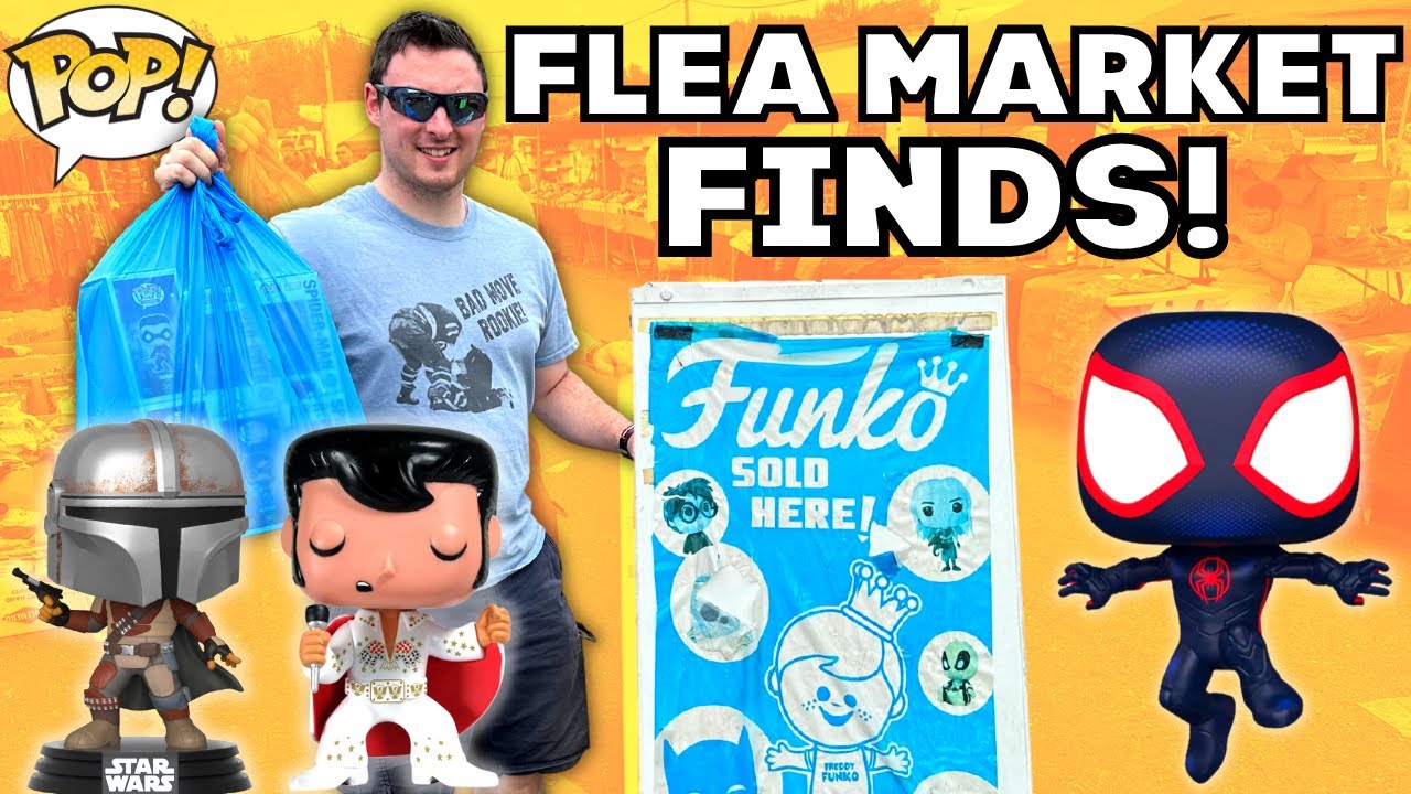 Funko Pop Grail Hunting at Boobtube Toys I Flea Market Finds!