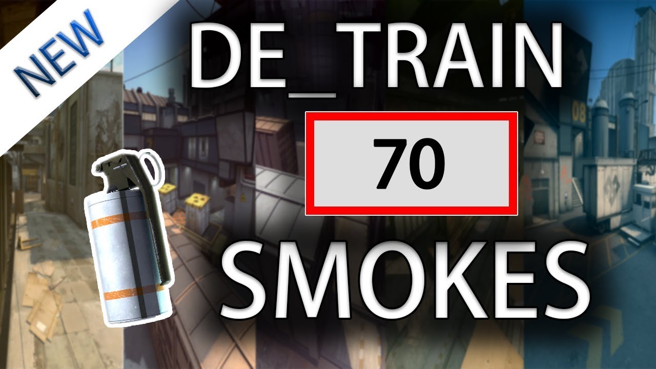 CS:GO - Train ALL SMOKES Tutorial (70+ Smokes)