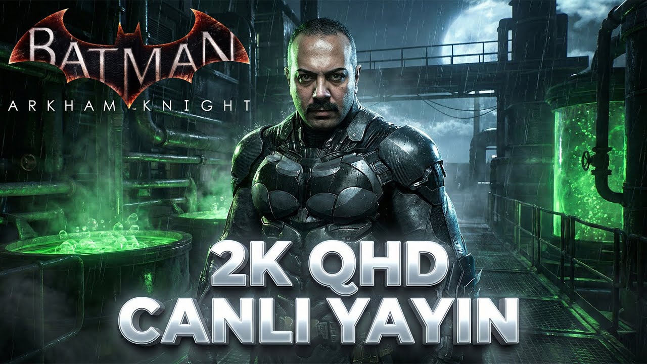 GOTHAM ZEHİRLENİYOR MU? ☠️ | Ace Chemicals Baskını ve Korkuluk'un Planı| Batman: AK | Canlı Yayın