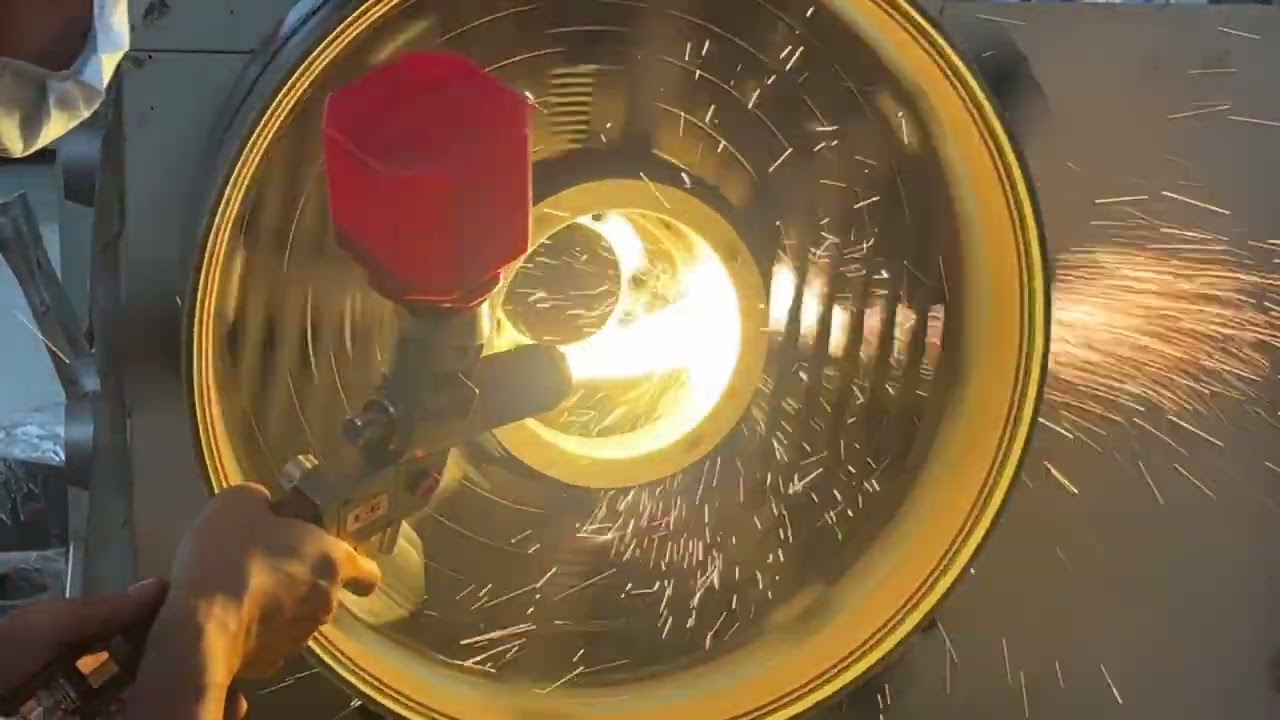 Motor Bearing Housing Repair by Metal Spraying